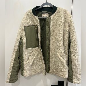 Free People Sherpa Jacket size S